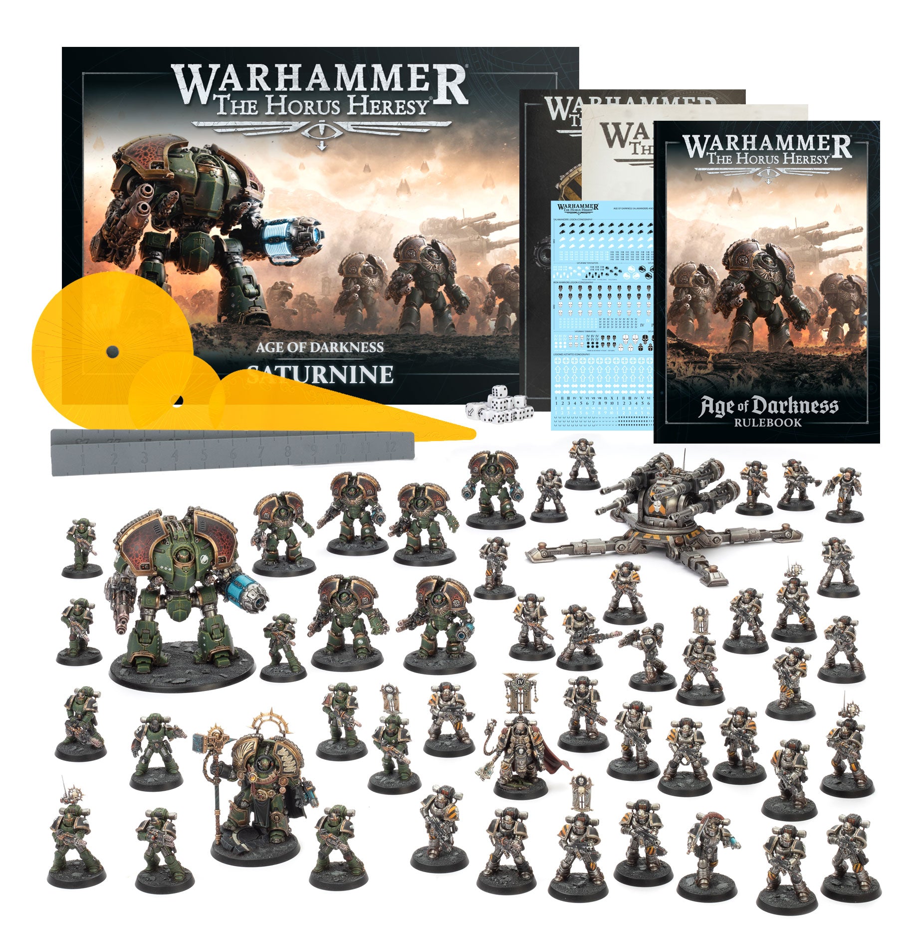 WARHAMMER The Horus Heresy ボードゲームセット WARHAMMER The Horus Heresy ボードゲームセット Saturnine Box Set