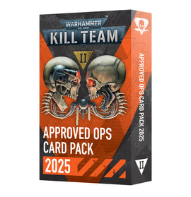 Approved Ops Cards Pack 2025 - Warhammer Kill Team - Games Workshop