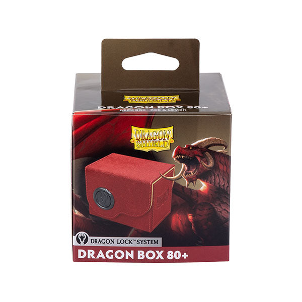 Dragon Shield - Dragon Lock Box 80+ - Red & Lemon