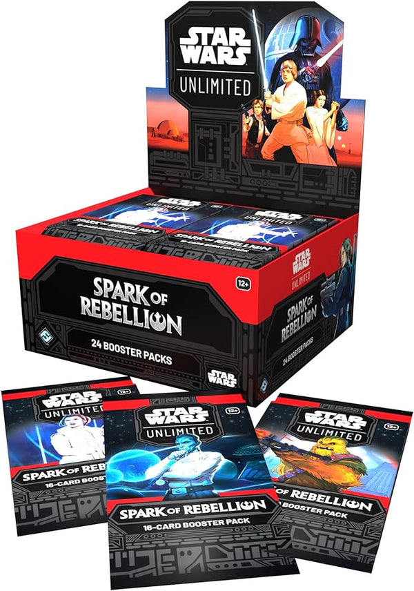 Star Wars Unlimited Spark of Rebellion Booster Display Box