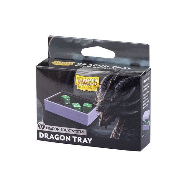 Dragon Shield - Dragon Lock Tray - Black & Lilac
