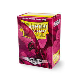 Dragon Shield - Matte Standard Size Sleeves 100pk - Magenta
