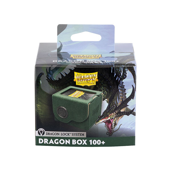 Dragon Shield - Dragon Lock Box 100+ - Green & Sand