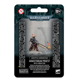 Warhammer 40000 - Adepta Sororitas - Ministorum Priest With Vindictor