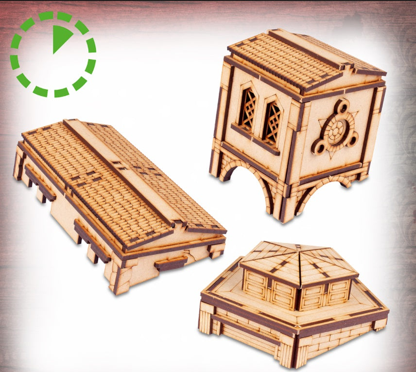 Small Sunken Buildings