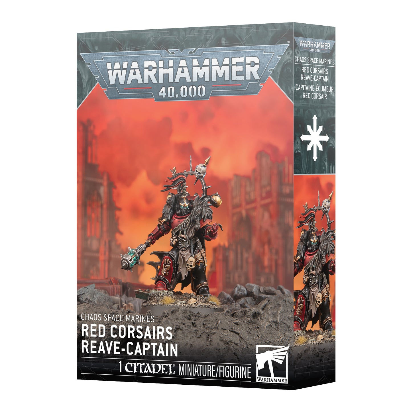 Chaos Space Marines Red Corsairs Reave-Captain