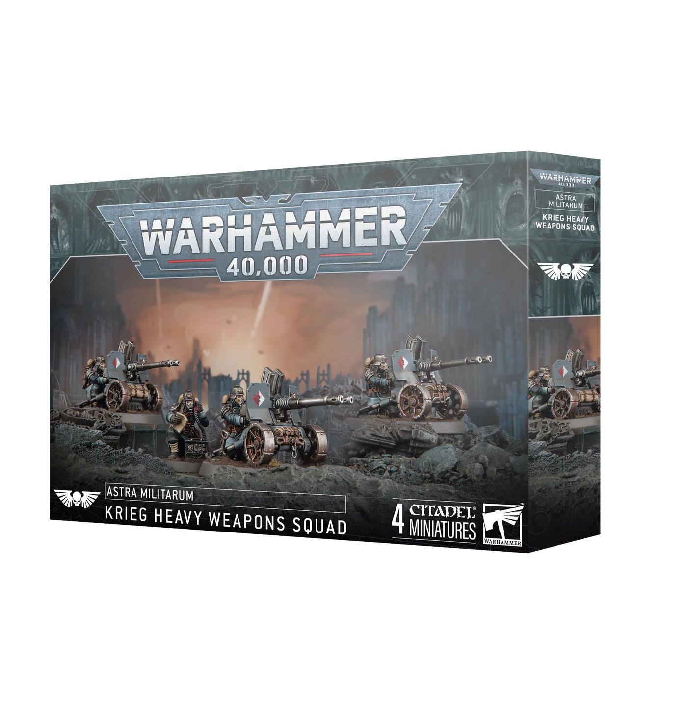 Astra Militarum Krieg Heavy Weapons Squad - Warhammer 40000