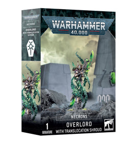 Warhammer 40000 - Necrons - Overlord + Translocation Shroud
