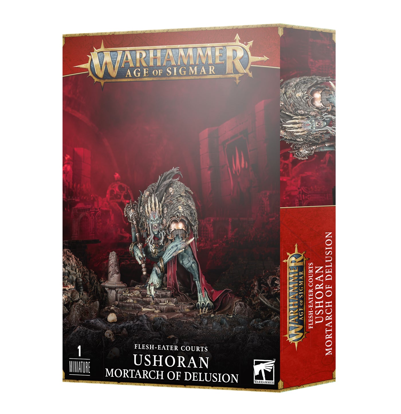 Warhammer Age Of Sigmar - Flesh Eater Courts - Ushoran Mortarch Of Delusion