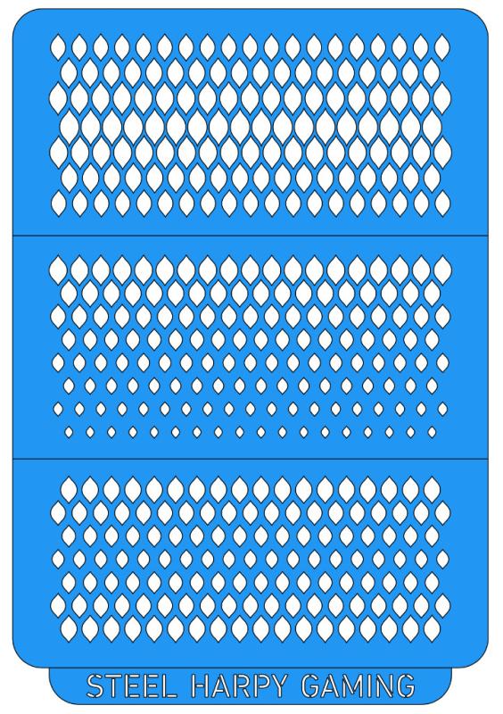 Snakeskin - Style 2 - Steel Harpy Stencils