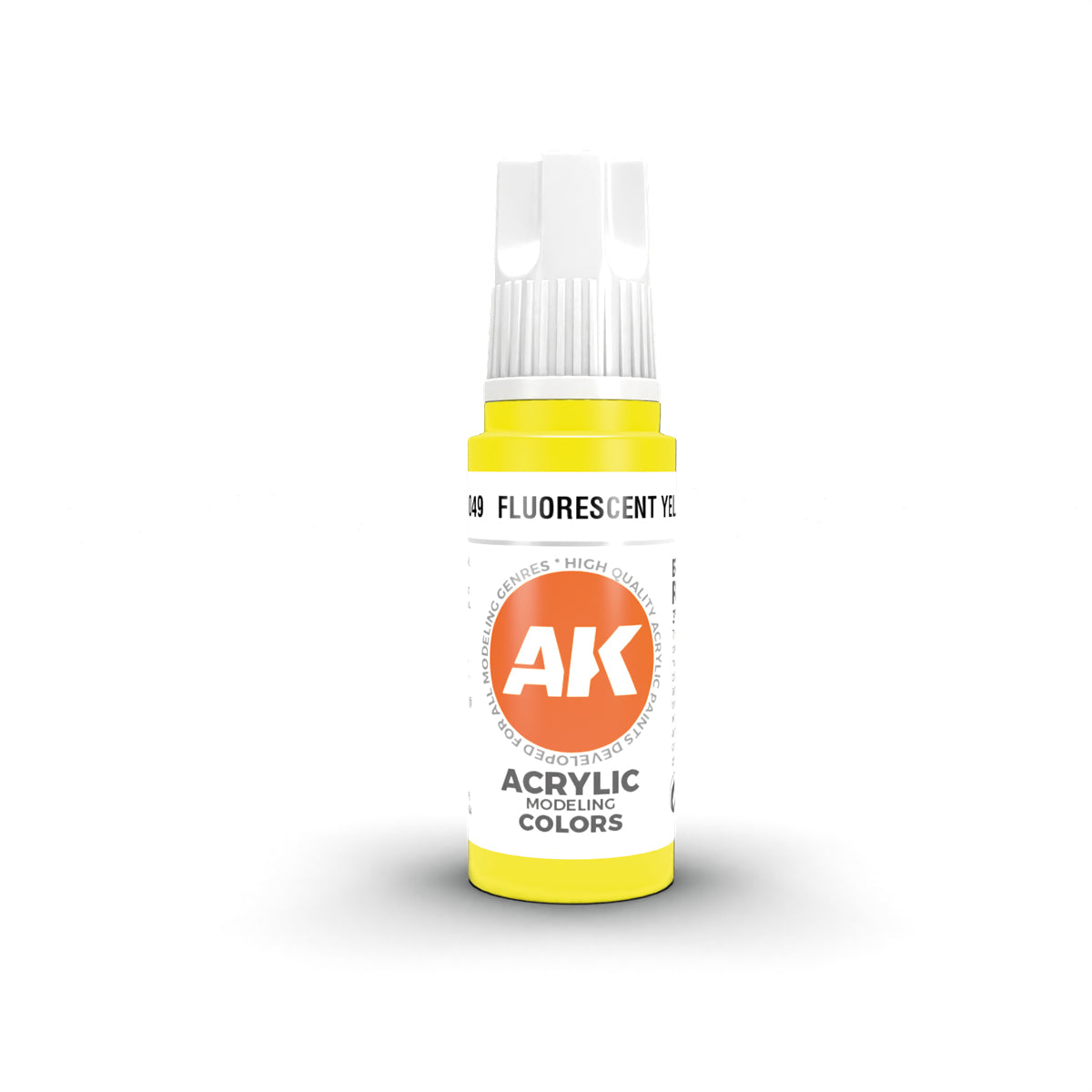 Fluorescent Yellow  - AK 3rd Gen 17ml - AK Interactive