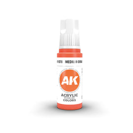 Medium Orange  - AK 3rd Gen 17ml - AK Interactive