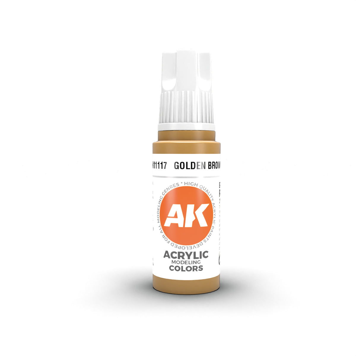 Golden Brown  - AK 3rd Gen 17ml - AK Interactive