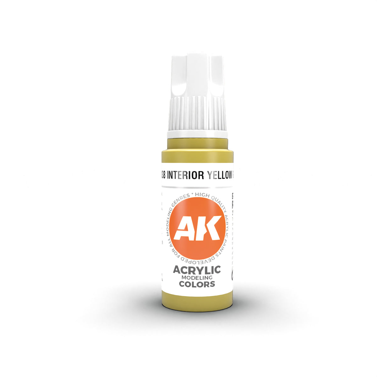 Interior Yellow Green  - AK 3rd Gen 17ml - AK Interactive