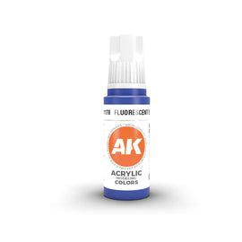 Fluorescent Blue  - AK 3rd Gen 17ml - AK Interactive