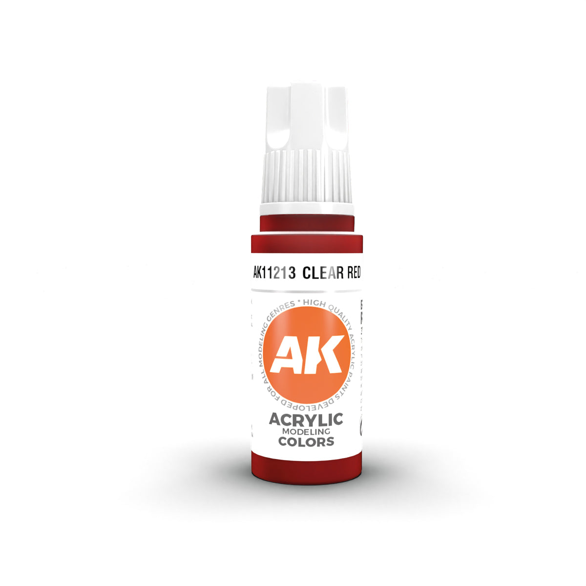 Clear Red  - AK 3rd Gen 17ml - AK Interactive