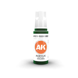 Clear Green  - AK 3rd Gen 17ml - AK Interactive