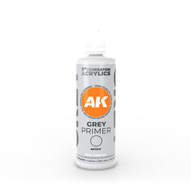 Grey Primer - AK 3rd Gen 100ml - AK Interactive