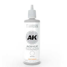 Acrylic Thinner - AK 3rd Gen 100ml - AK Interactive