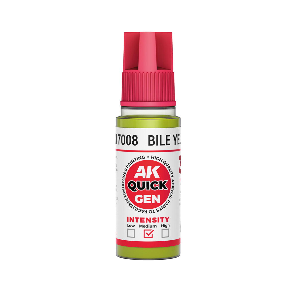 Bile Yellow 18ml - AK Quick Gen - AK Interactive