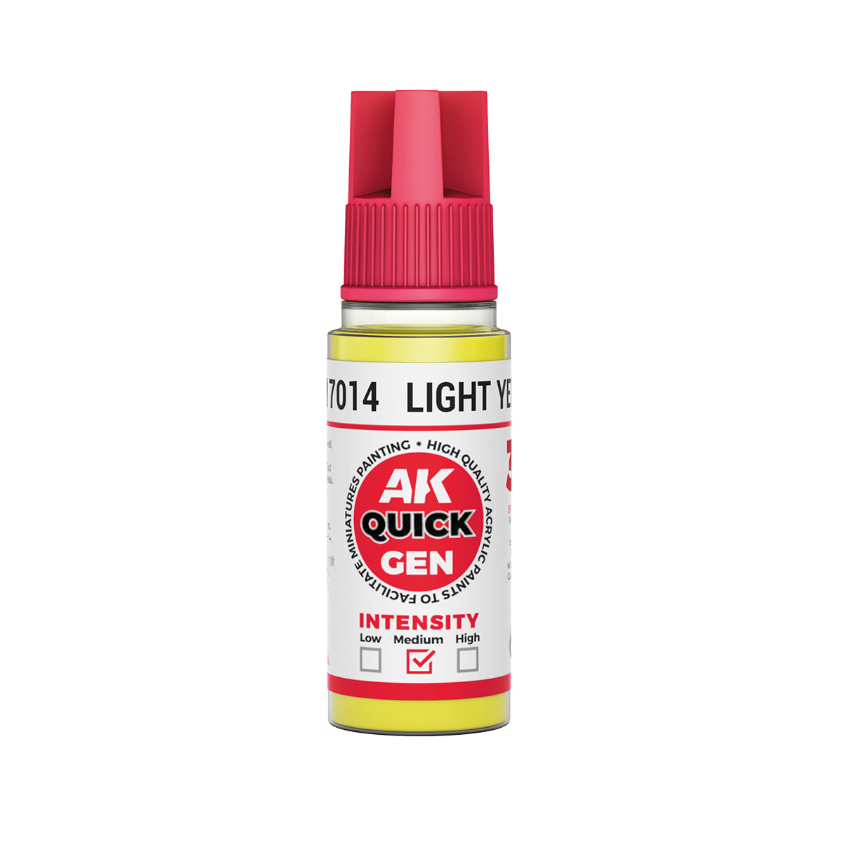 Light Yellow 18ml - AK Quick Gen - AK Interactive