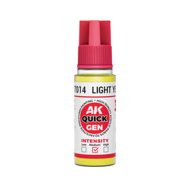 Light Yellow 18ml - AK Quick Gen - AK Interactive