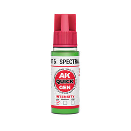 Spectral Green 18ml - AK Quick Gen - AK Interactive