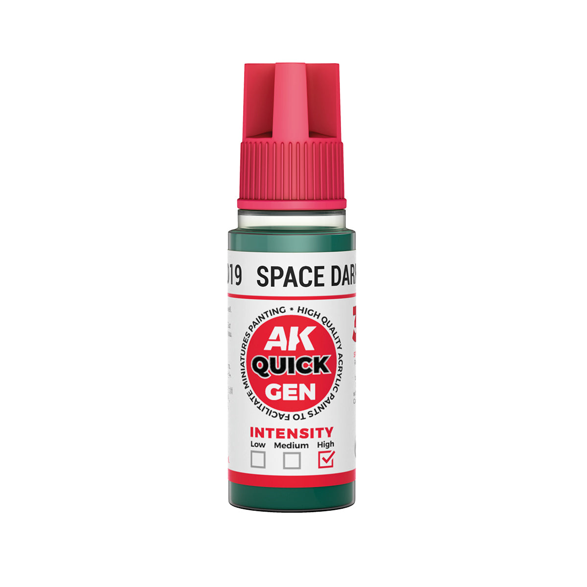 Space Dark Green 18ml - AK Quick Gen - AK Interactive
