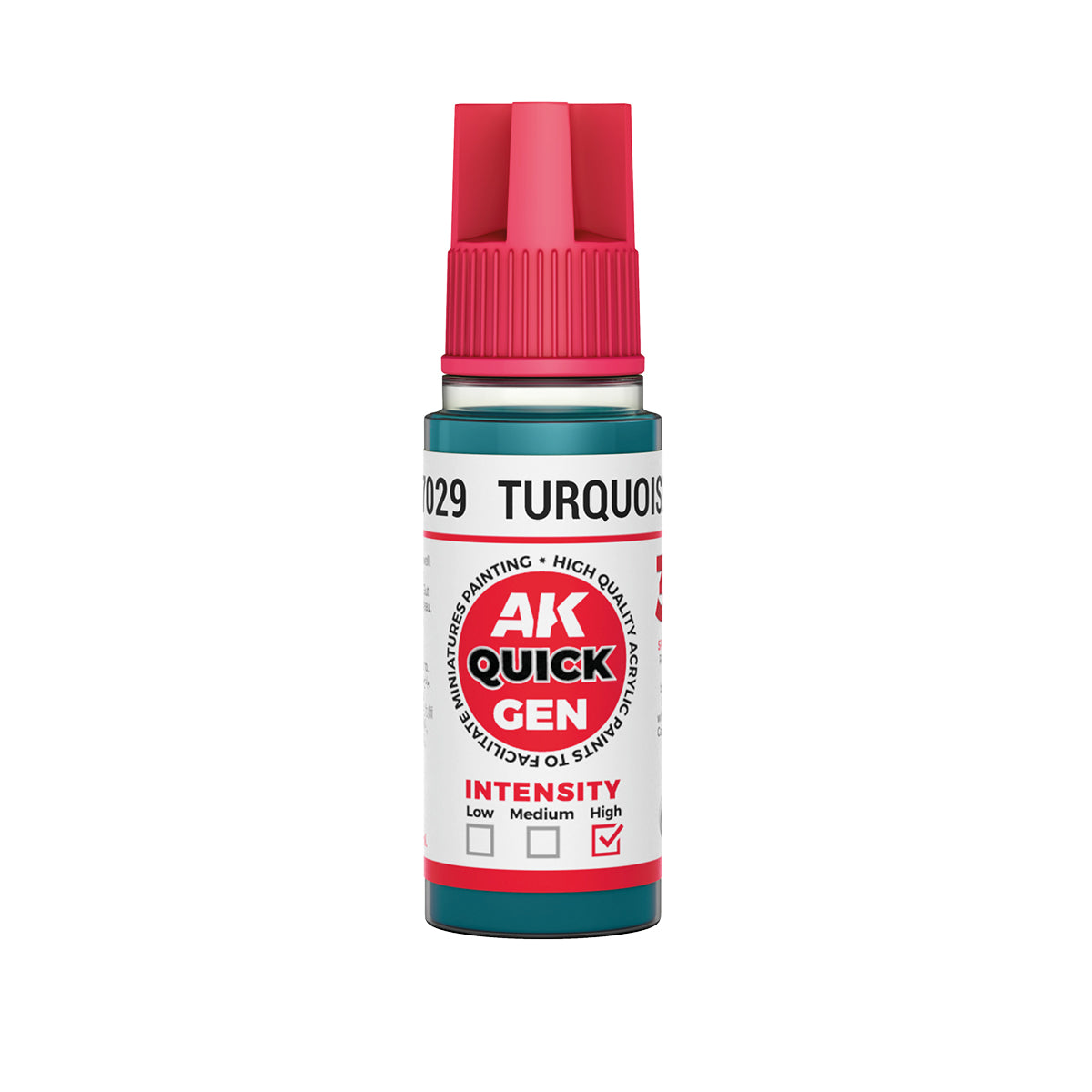 Turquoise Blue 18ml - AK Quick Gen - AK Interactive