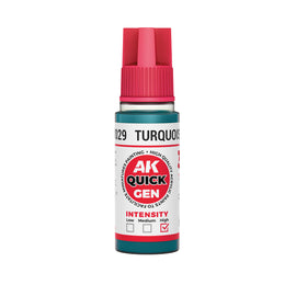 Turquoise Blue 18ml - AK Quick Gen - AK Interactive