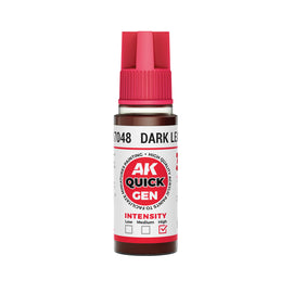 Dark Leather 18ml - AK Quick Gen - AK Interactive