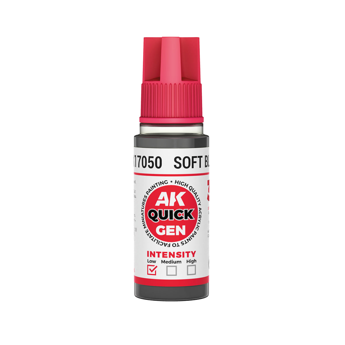 Soft Black 18ml - AK Quick Gen - AK Interactive