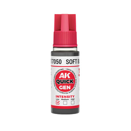 Soft Black 18ml - AK Quick Gen - AK Interactive