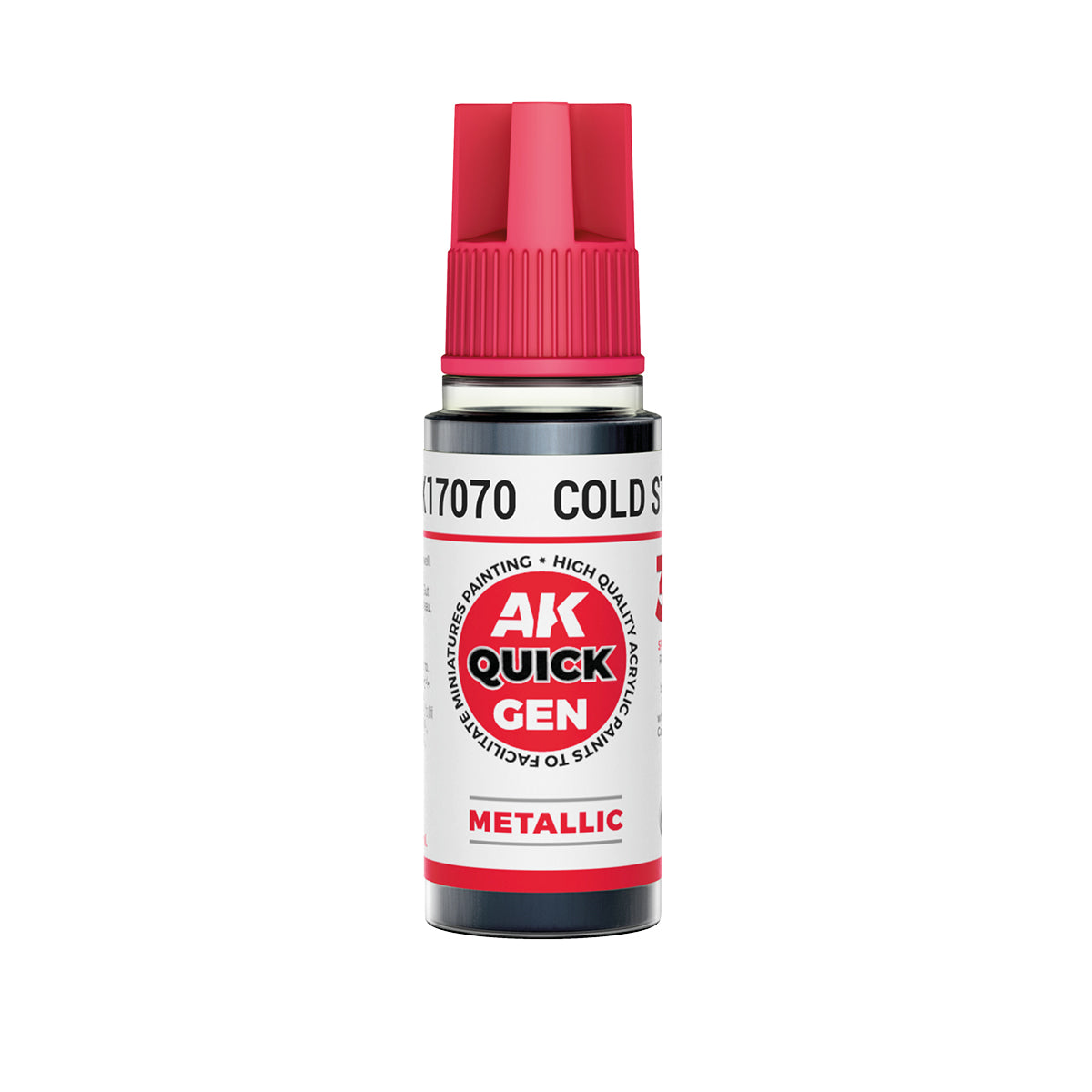Cold Steel 18ml - AK Quick Gen - AK Interactive