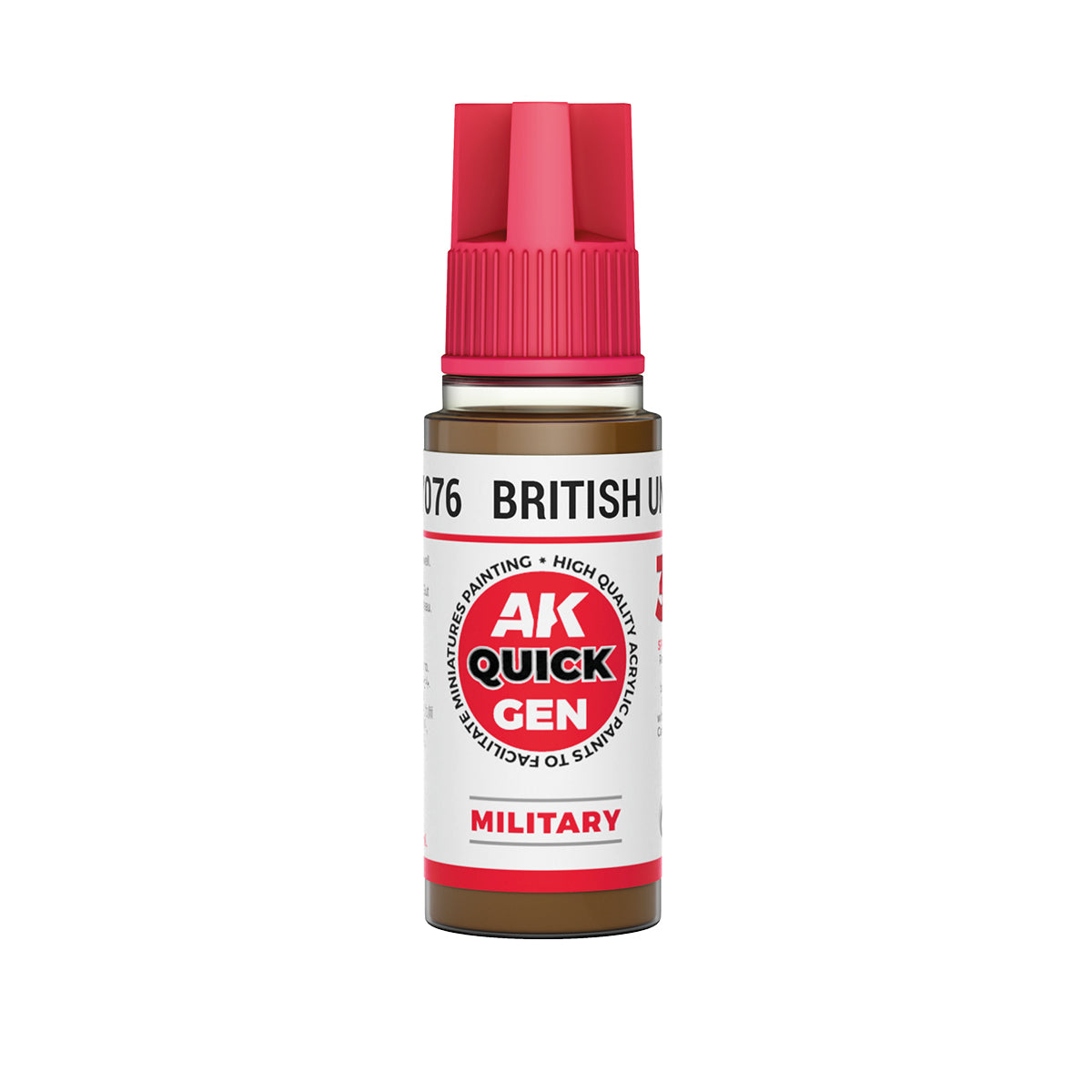 British Uniform 18ml - AK Quick Gen - AK Interactive