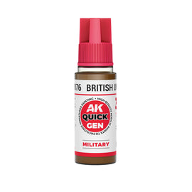 British Uniform 18ml - AK Quick Gen - AK Interactive