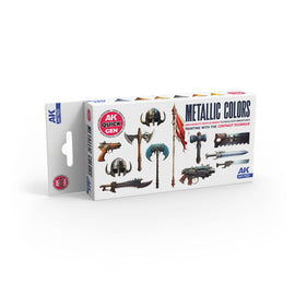 Metallics Set - AK Quick Gen - AK Interactive