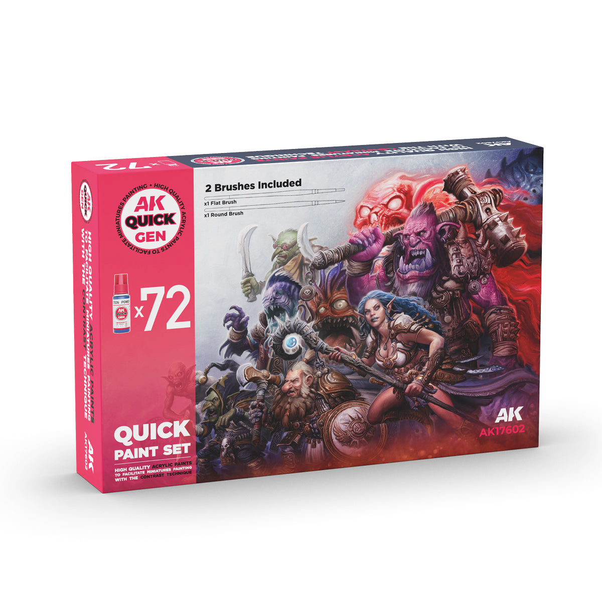 Quick Paint Set 72 - AK Quick Gen - AK Interactive