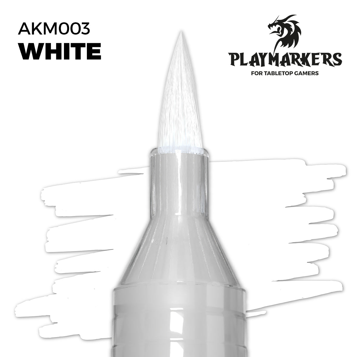 Playmarkers: White - AK Playmarkers - AK Interactive