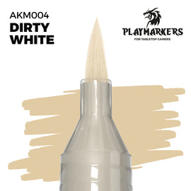 Playmarkers: Dirty White - AK Playmarkers - AK Interactive