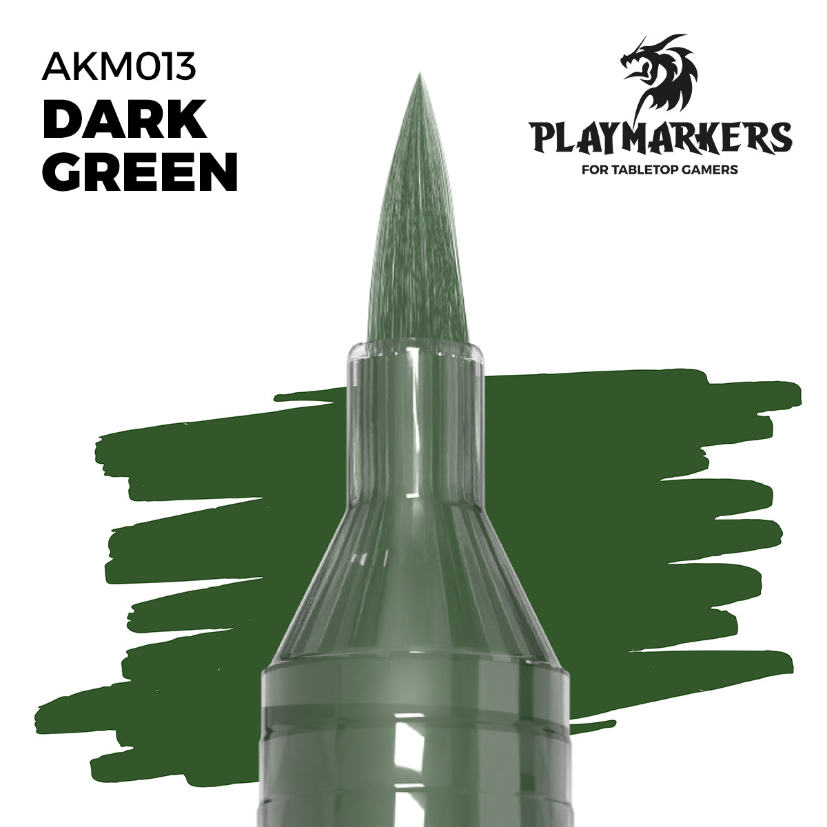 Playmarkers: Dark Green - AK Playmarkers - AK Interactive