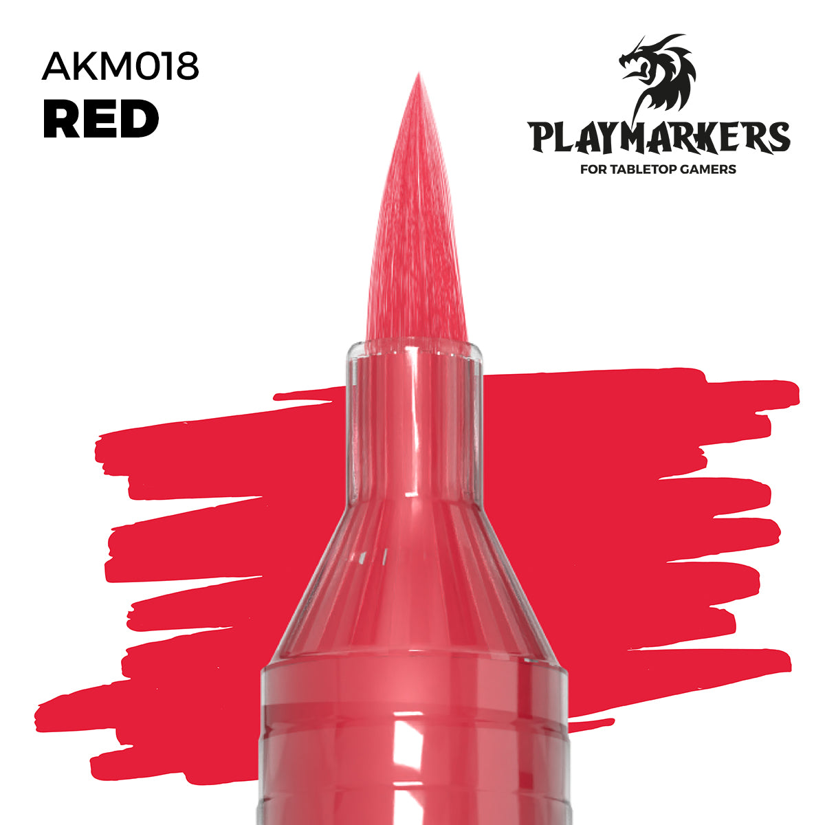 Playmarkers: Red - AK Playmarkers - AK Interactive