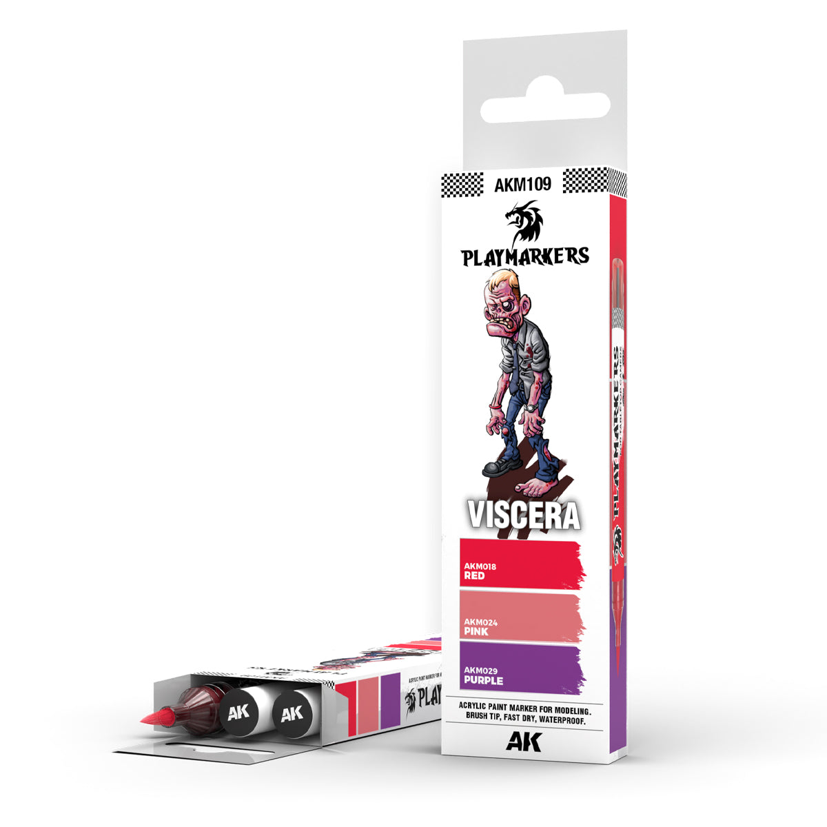Playmarkers: Viscera Set - AK Playmarkers - AK Interactive
