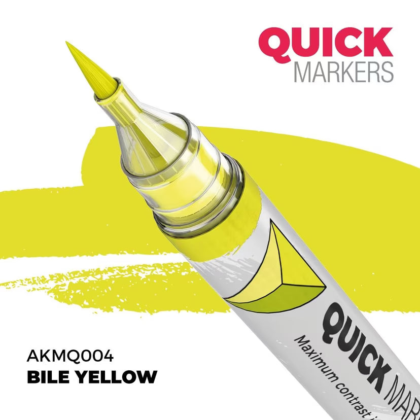 Quick Markers: Bile Yellow