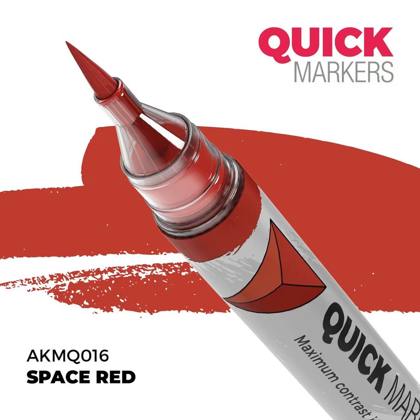 Quick Markers: Space Red