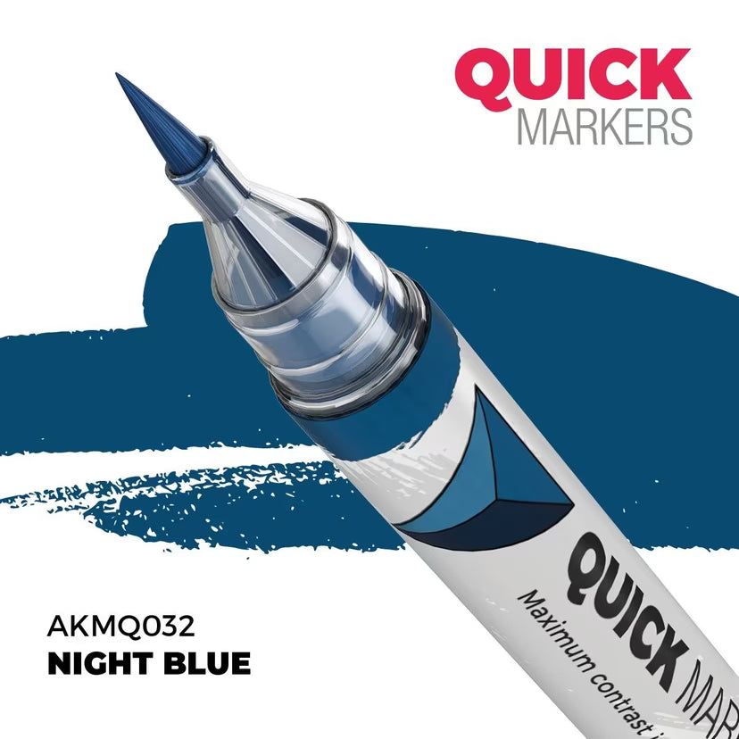 Quick Markers: Night Blue