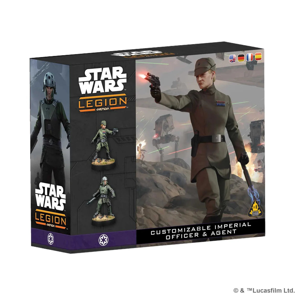 Customisable Imperial Officer & Agent - Star Wars Legion