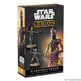 Assassin droids accomplish their missions with ruthless efficiency, no matter the cost. IG-11 and IG-88 are available for hire for the Galactic Empire or Rebellion, without any qualm about their targets. Bringing a variety of tactical options to the battle, these iconic assassin droids can take down multiple targets or hunt their target with precision. IG-11 and IG-88 provide lethal skills for whomever they fight for, giving them an edge against their enemies on the battlefield