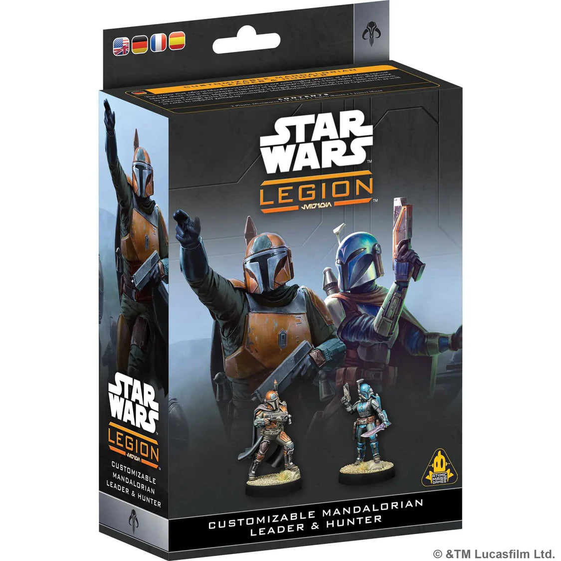 Customisable Mandalorian Leader & Hunter - Star Wars Legion