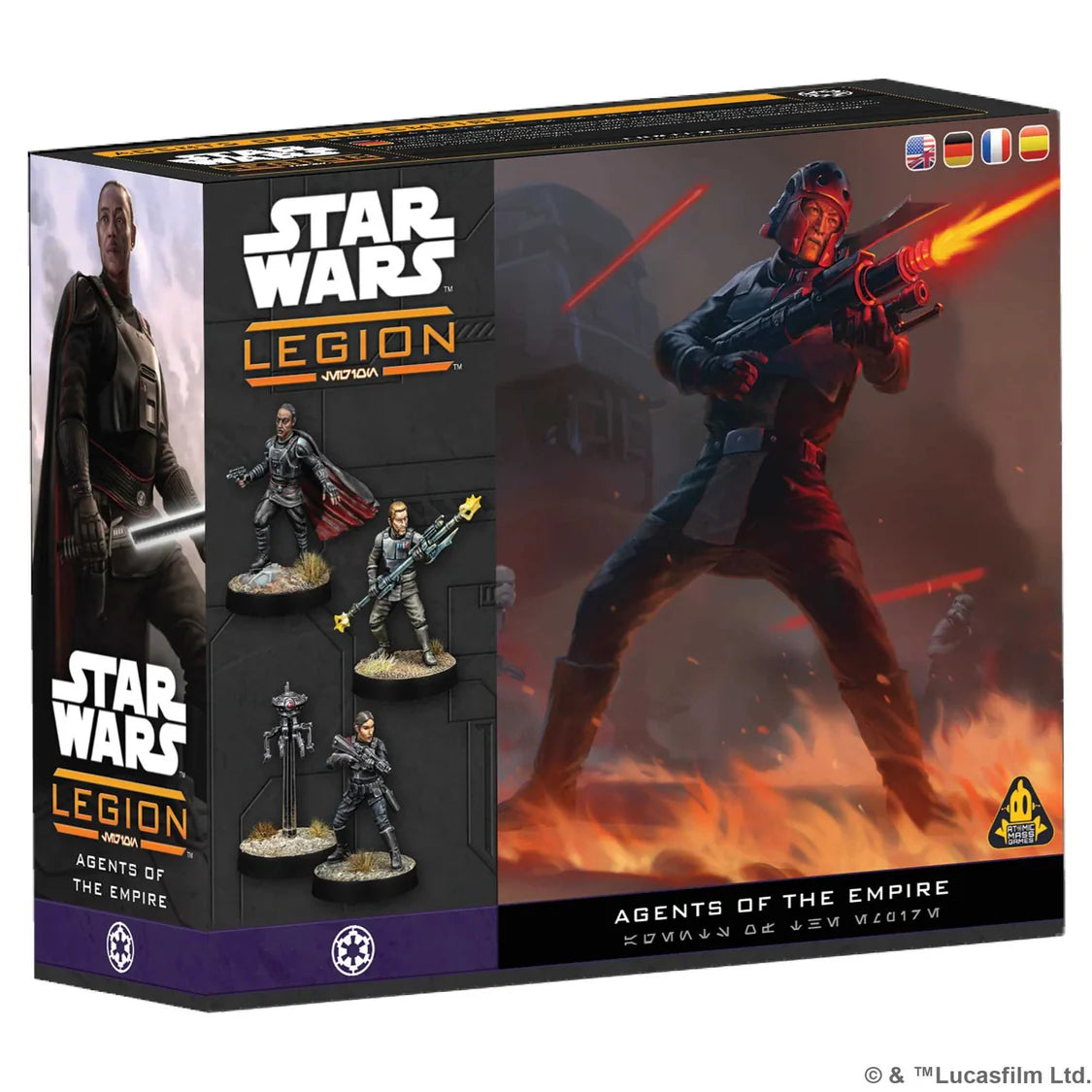 Agent Kallus Iden Versio ID10 & Moff Gideon- Star Wars Legion